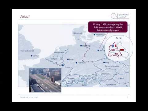 Berliner Mauer & Mauerfall (1961-1989)