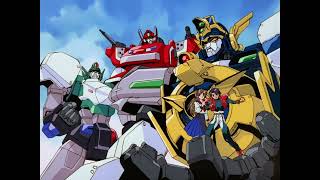 Brave Express Might Gaine OP1 - Arashi no Hero 勇者特急マイトガイン OP1 - 嵐の勇者[ヒーロー]