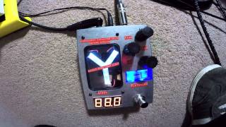 Video thumbnail for Aaron Miller - 4114 Custom Pedals Flux Capacitor Delay Demo by Tom Hand