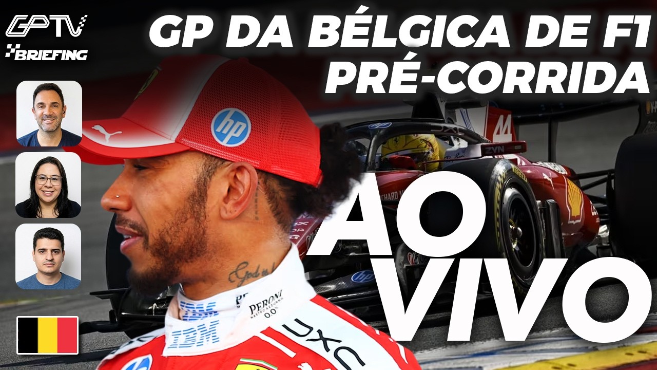 🔴 AO VIVO! F1 2026 NA BÉLGICA: PRÉ-CORRIDA [Briefing + narração]