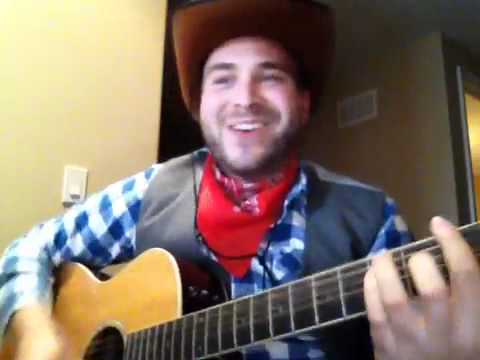 Mike Ciani (idiot in cowboy gear) sings Orbison