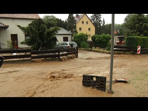 Heftige Unwetter und Überflutungen am 30.05.2018 in Ostsachsen!