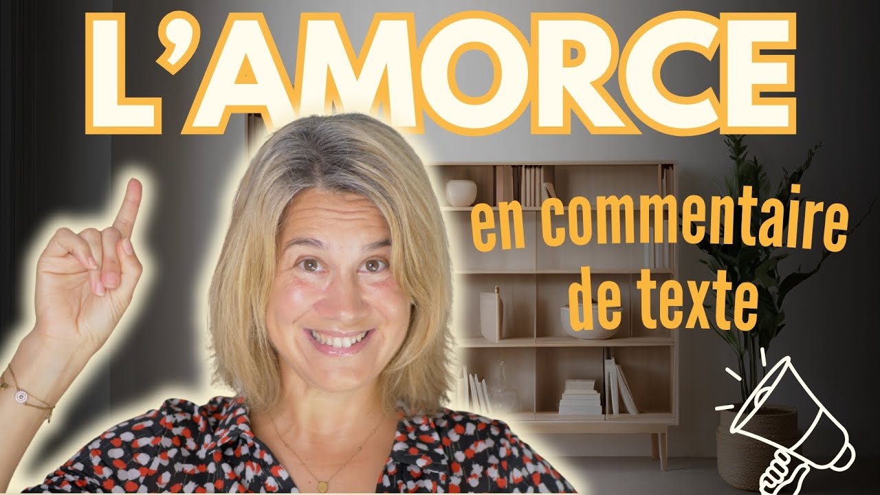 Amorce en commentaire de texte 🤩🚀 | Débuter en beauté !