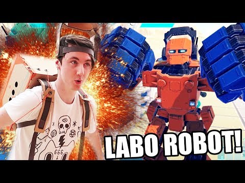 DAWKO... THE DESTROYER OF WORLDS... || Nintendo Labo Robot Kit Gameplay