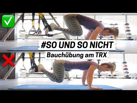 So trainiert man den Bauch richtig!!! I #So Und So Nicht