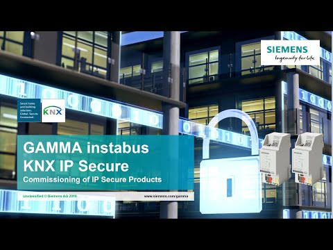 2.4 Siemens KNX – IP Secure Applications – Commissioning of the devices