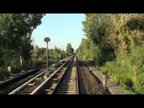 Führerstandsmitfahrt S-Bahn Berlin Lichtenrade - Humboldthain