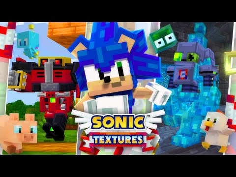 The Official Sonic Texture Pack in Minecraft