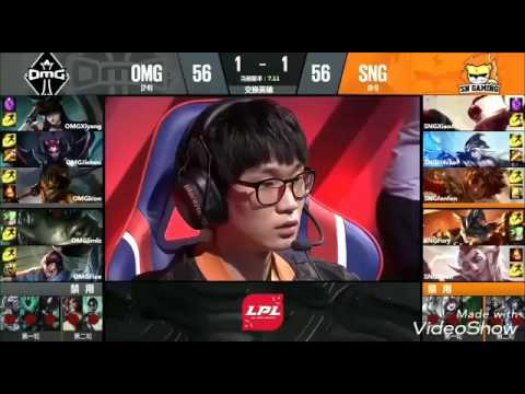 OMG vs SNG Highlights Game 3 LPL SUMMER 2017 OMG vs Suning Gaming W2D2