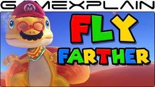 Super Mario Odyssey - Turn Glydon into Flydon with this Trick to Fly MUCH Farther