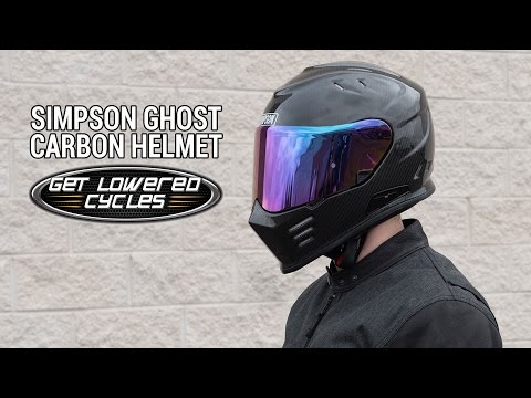 Simpson Ghost Bandit Carbon Helmet - Quick Look from GetLowered.com