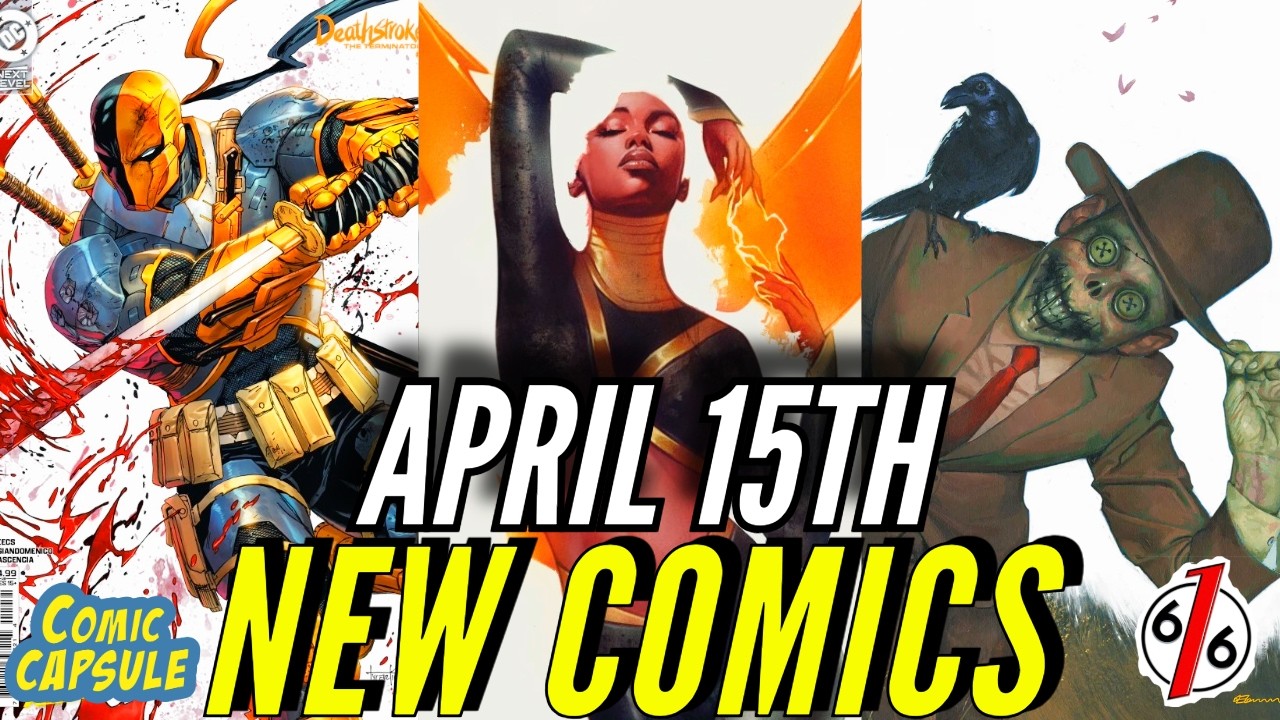 NEW COMIC BOOKS RELEASING APRIL 15th 2026 DC  MARVEL COMICS PREVIEWS COMING OUT THIS WEEK #comic