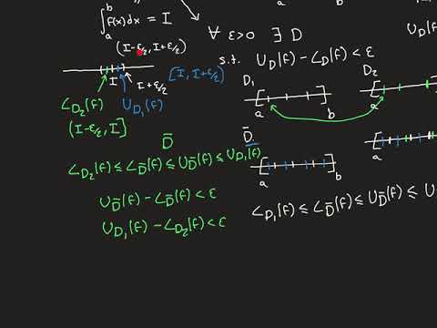 The Riemann Integrability Criterion Part 1