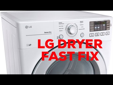 ✨ LG GAS DRYER - NO HEAT - FIXED IN 2 MINUTES ✨Make Sure to UNPLUG