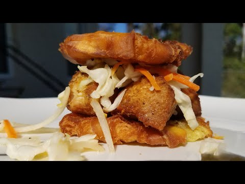 Breadfruit Sandwich Haitian style Recipe|Sandwich Lam veritab