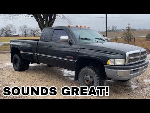 12 VALVE CUMMINS GETS A ROWDY EXHAUST BREAK!