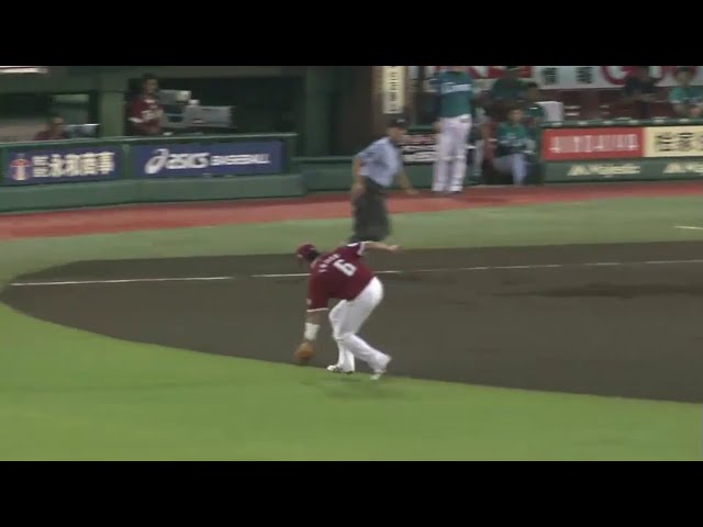 【2回表】今日も安定のイーグルス・藤田の好守備!! 2016/8/6 E-L