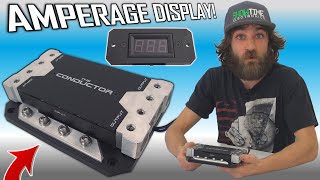 TRICKED OUT Car Audio Distribution Block w/ AMPERAGE DISPLAY!!! How To Wire Up The Sparked CONDUCTOR