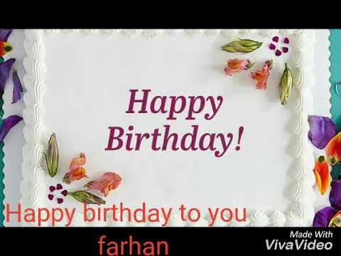 Farhan vp 10 th birthday  song by nizu vp..