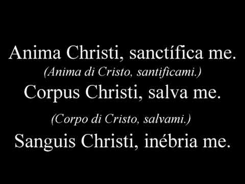 Anima Christi Frisina con testo