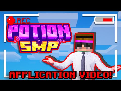 Insane Minecraft Potion SMP Application Vid - Join GanerStyle!