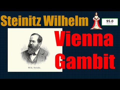 Steinitz, Wilhelm x Rosenthal, Samuel. Vienna Gambit. 1870.