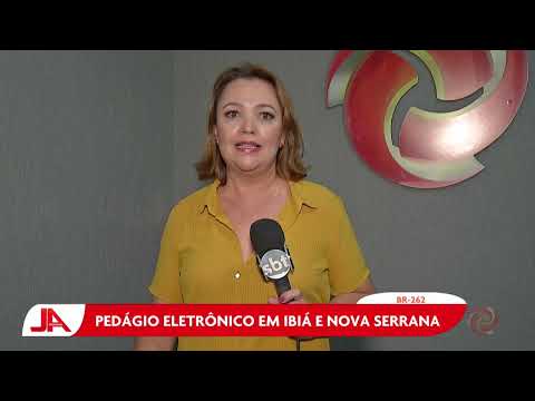 BR-262: Pedágio eletrônico em Ibiá e Nova Serrana