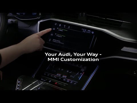 Audi Tech Tutorial | Personalizing your MMI Display