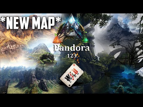 ARK *New* Free MAP - Pandora Island - BIGGEST MAP IN HISTORY!