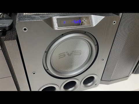 Dual SVS PB-4000 Subwoofer + Bose F1 812 Playing Bass I Love You