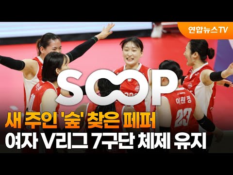 새 주인 '숲' 찾은 페퍼...여자 V리그 7구단 체제 유지