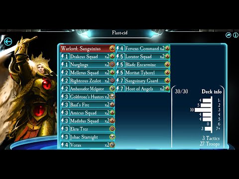Good Deck 1: Flast-cid (Sanguinius) - Horus Heresy Legions