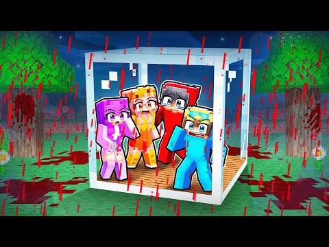 Blood Rain vs Doomsday Bunker in Minecraft!
