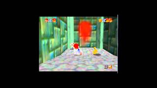 Super Mario 64 - Attempting to catch the bunny...
