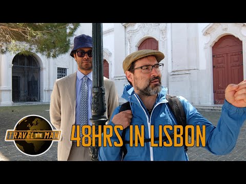 Adam Buxton & Richard Ayoade's Wild Ride Through Lisbon! | Travel Man FULL Episodes S3E3