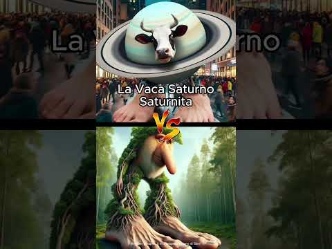 La Vaca Saturno Saturnita 🐮 VS Brr Brr Patapim 🌳