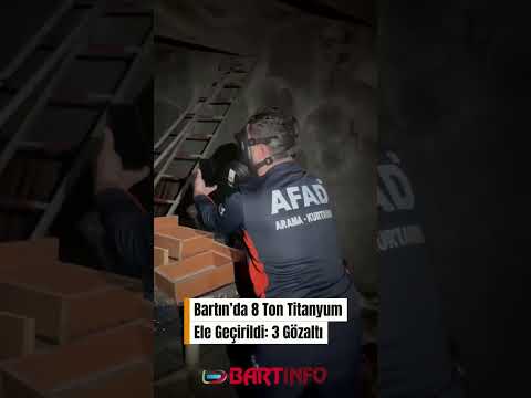 8 Ton Titanyumu 800 Bin Dolara Satmaya Çalışırken Yakalandılar: 3 Gözaltı ☠️😮