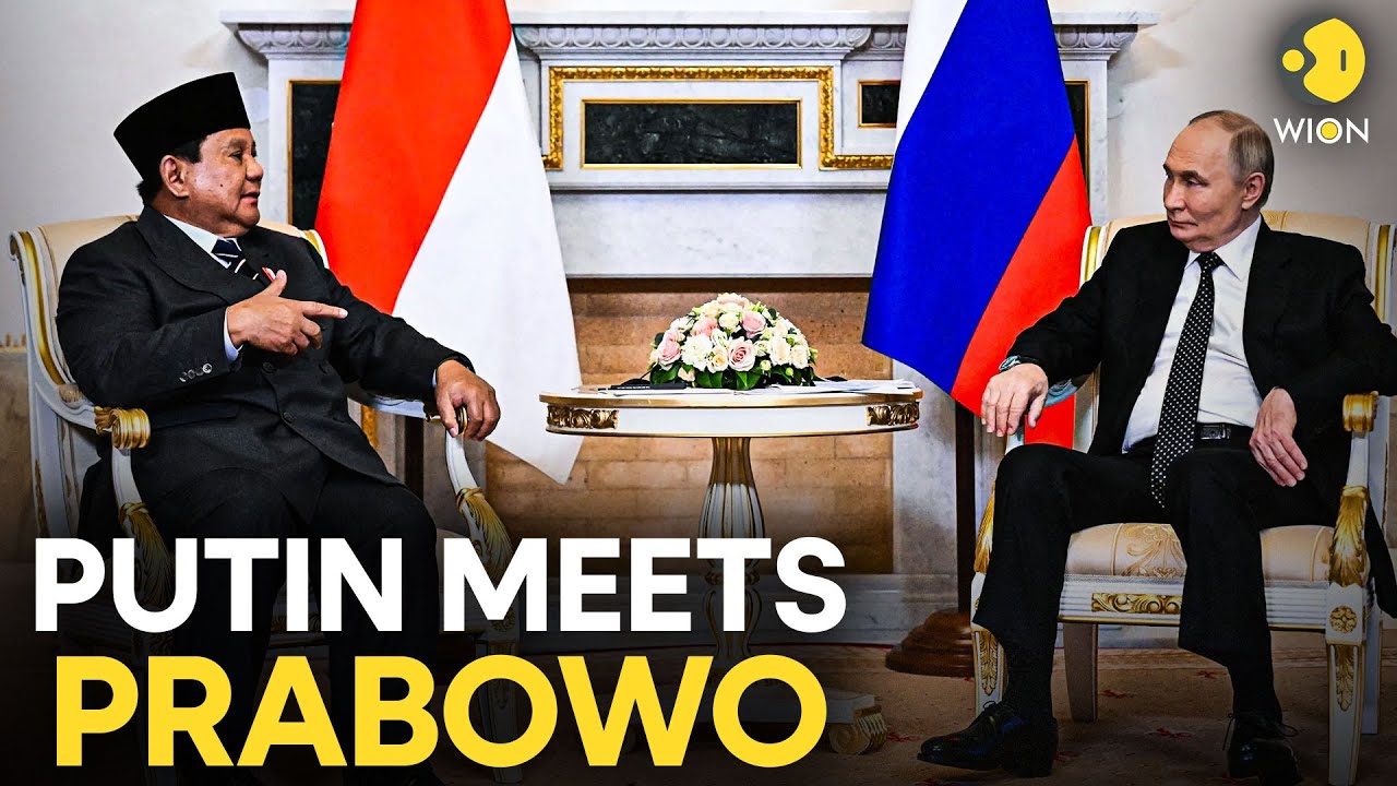 Putin–Prabowo Meet LIVE: Russia & Indonesia Begin High-Stakes Talks At The Kremlin |  WION