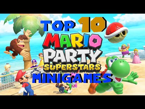 Top 10 GREATEST Mario Party Superstars Minigames