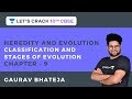 Classification And Stages Of Evolution Heredity And Evolution 10th CBSE Gaurav Bhateja