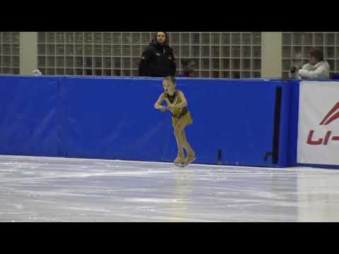 13th Santa Claus Cup 2019: Stefaniia Tishkova(BLR) - Mini Cubs girls ISU 8 Free Skating