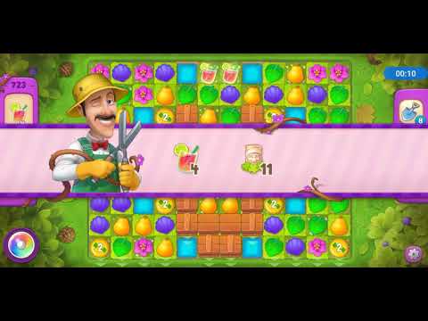 #Gardenscapes SUPER HARD LEVEL 723 NO BOOSTERS