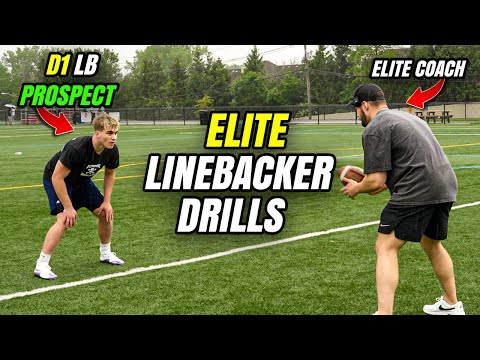 D1 Linebacker Drills - Full Coaching Session