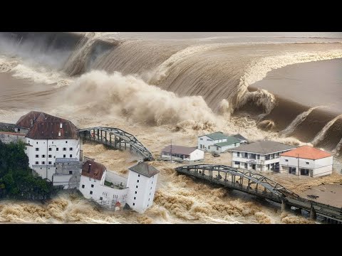 Tragedia in Europa oggi! Italia e Spagna colpite da un mini tsunami e inondazioni improvvise