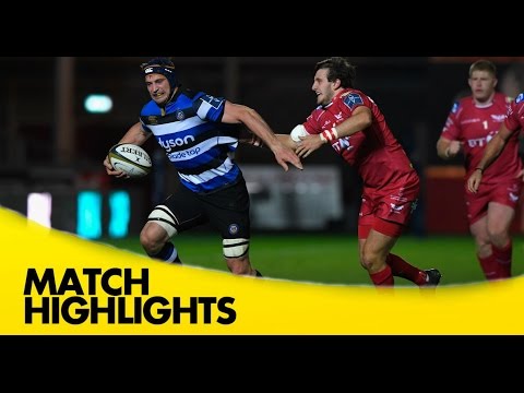 Scarlets v Bath Rugby - Anglo-Welsh Cup 2016-17