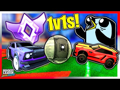 We're SO CLOSE TO CHAMPION In 1v1s! | Rocket League SIDESWIPE Ranked Gameplay!