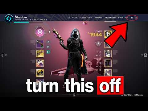 20 Destiny Settings You Need to Turn Off Now (Updated 2024)
