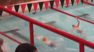 preview picture of video 'Swimming at B Districts Event 26 11-12 Boys 50 Yard Backstroke 41.73 DQ False Start'