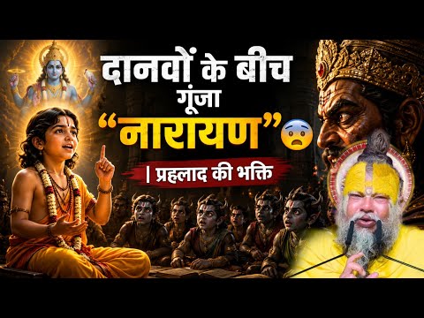 जब राक्षस पुत्र ने लिया विष्णु नाम 😳 | प्रह्लाद की अद्भुत कथा | श्रीमद् भागवत कथा 