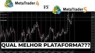 MT4 x MT5  -  Qual o Melhor para o TRADER Quant??